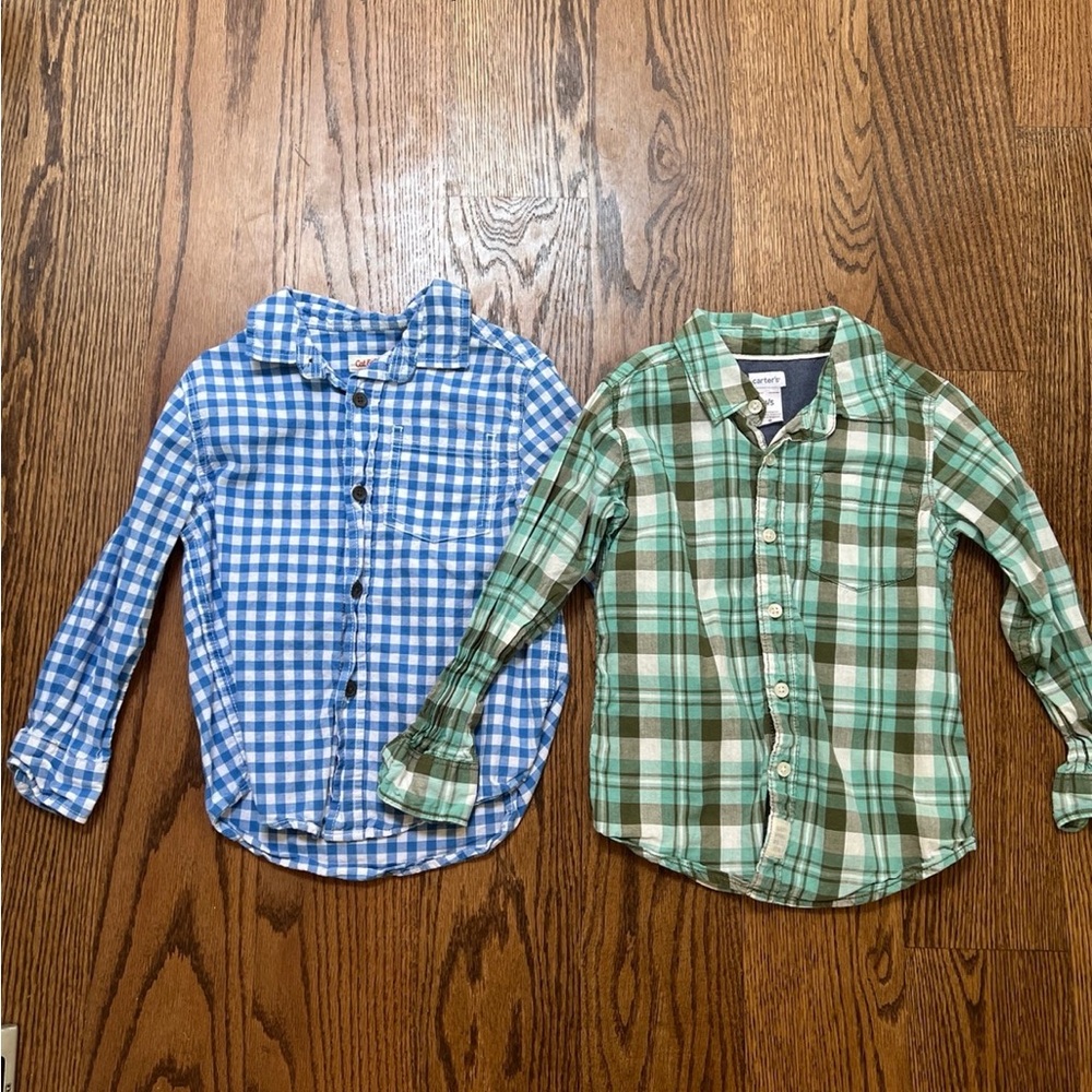 4/5 button down shirts